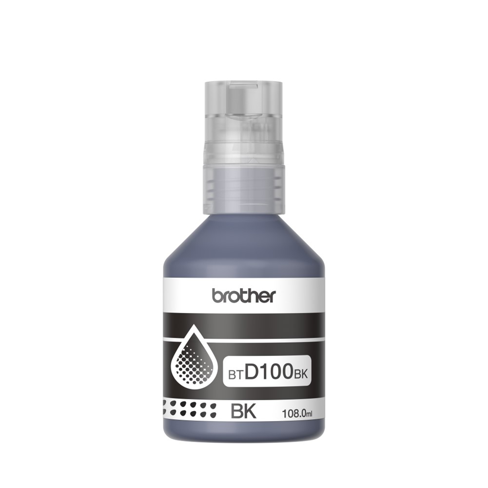 Botella Tinta Negra Brother 7500 Páginas Ultra Rendimiento