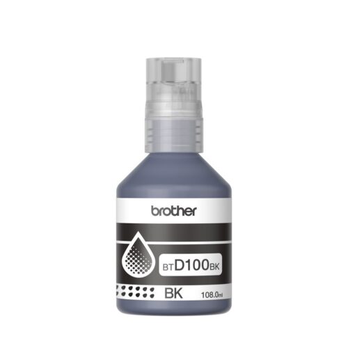 Tinta Brother D100Y Amarilla Original 48.8 ml para Tanque de Tinta
