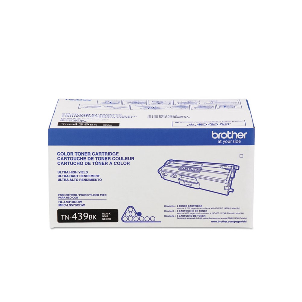Tóner Brother TN-439BK Negro 9000 páginas Calidad Profesional