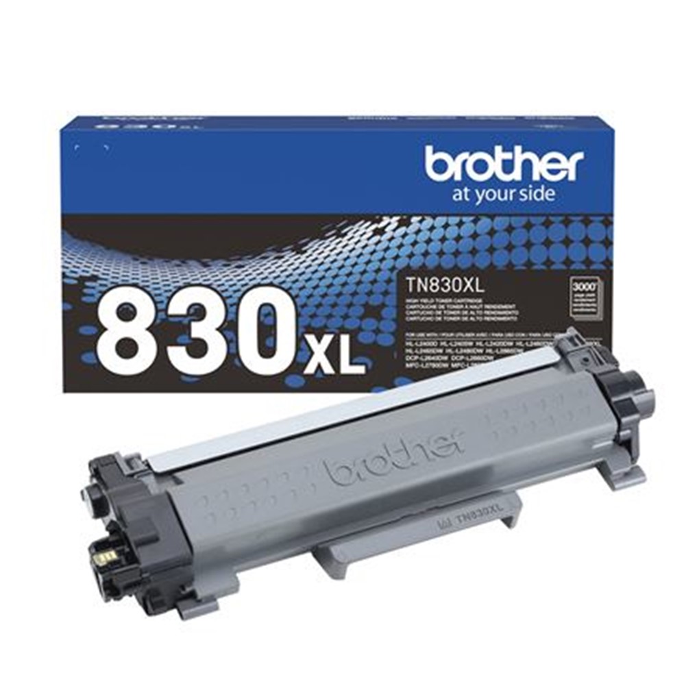 Tóner Negro Brother TN830XL 3.000 Páginas Alto Rendimiento