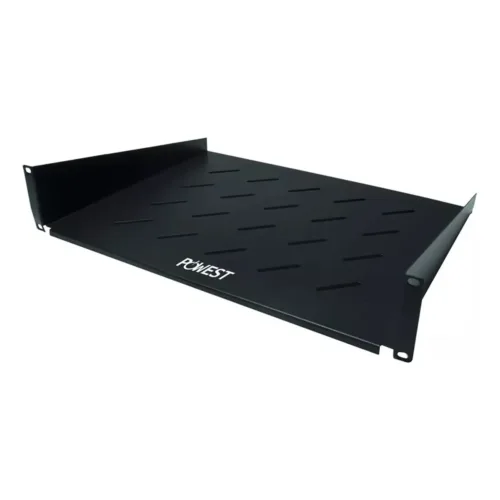 Bandeja Sencilla Ventilada 2U 30cm Rack 19'' Carga 20Kg