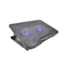 Base Refrigerante Jaltech 2 Ventiladores LED Ajustable y Silenciosa