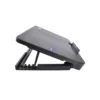 Base Refrigerante Jaltech 2 Ventiladores LED Ajustable y Silenciosa