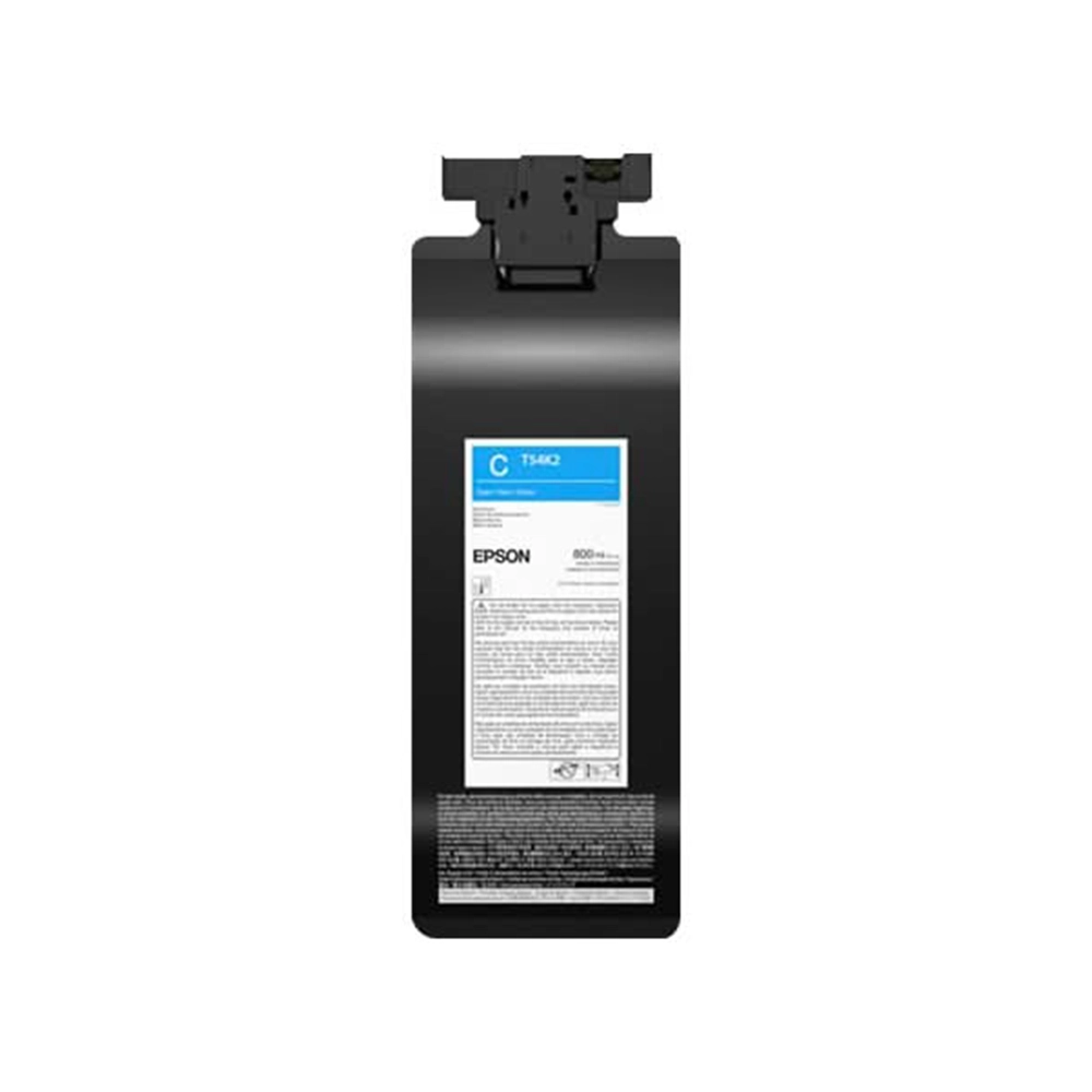 Bolsa de tinta Epson T54K T54K220 cian 800 ml para F2270