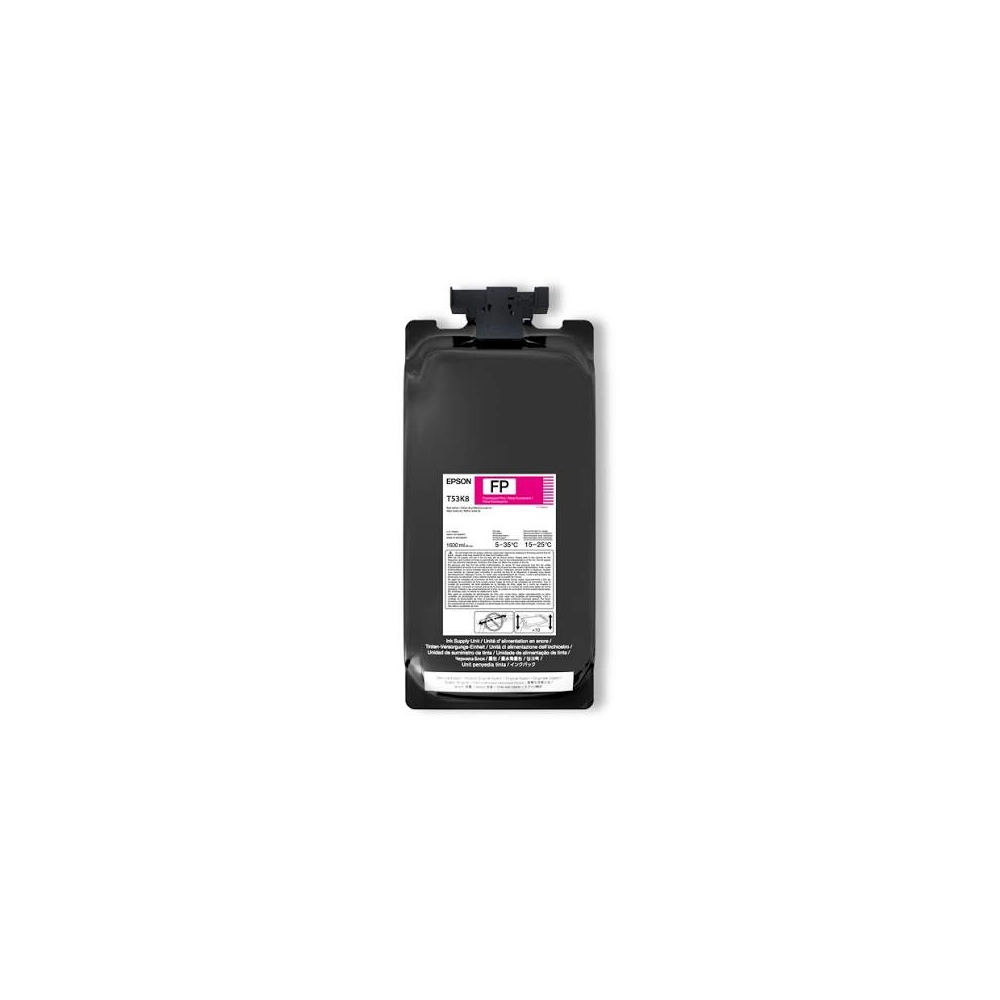 Bolsa de tinta Epson UltraChrome DS T53K820 rosa fluo 1600 ml