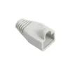 Botas RJ45 Blancas Cat6 Protección Conectores Paquete x10