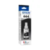 Botella Tinta Negra Epson T664 L200 Impresión Profesional Garantizada