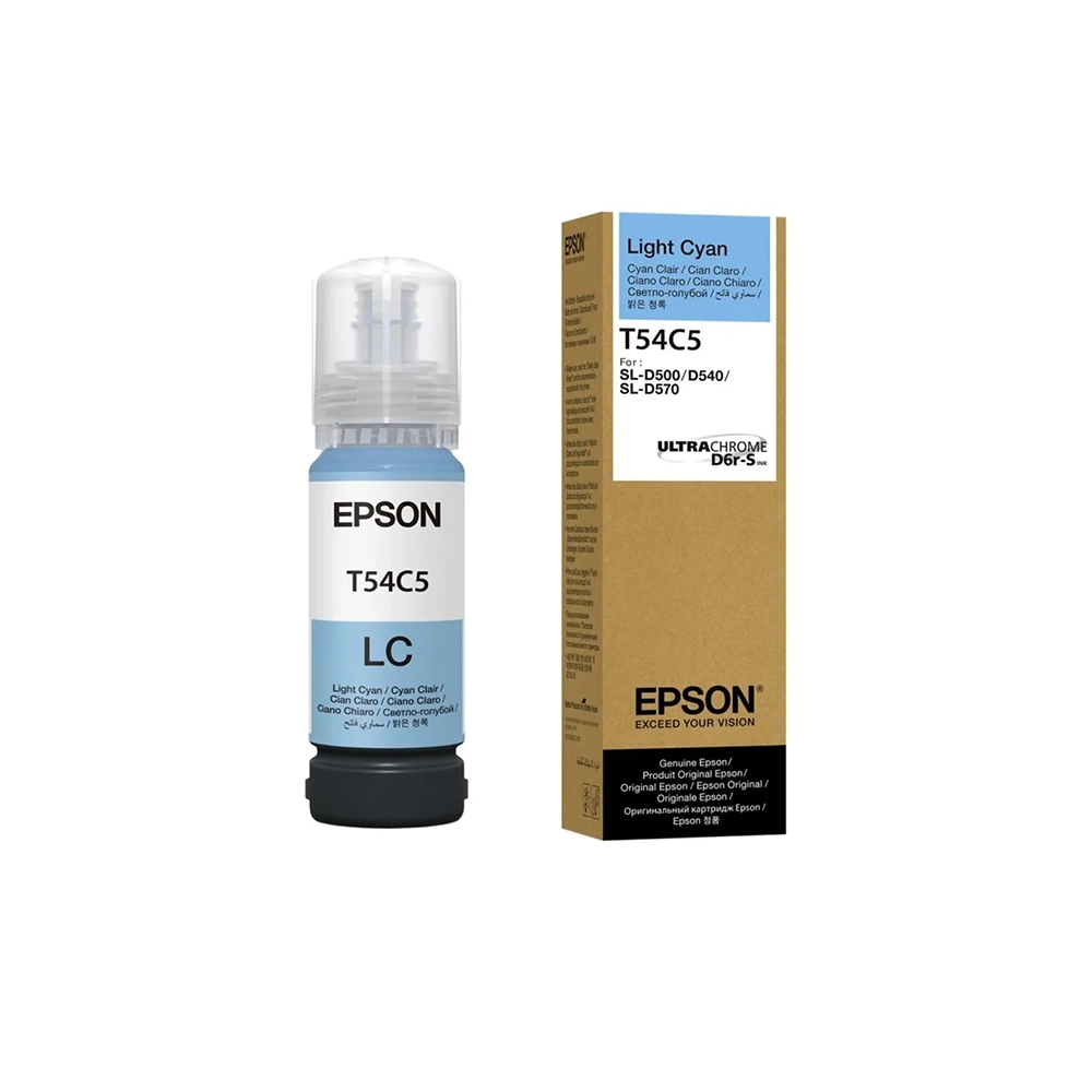 Botella de tinta Epson Cyan Claro 70 ml UltraChrome SureLab D570SE