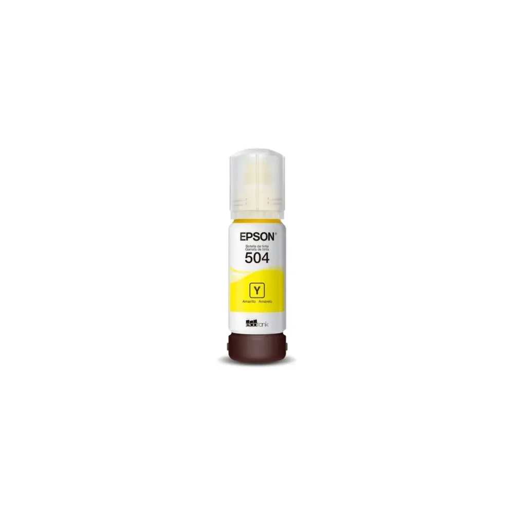 Botella de tinta Epson T504 T504420-AL amarillo EcoTank de 70 ml