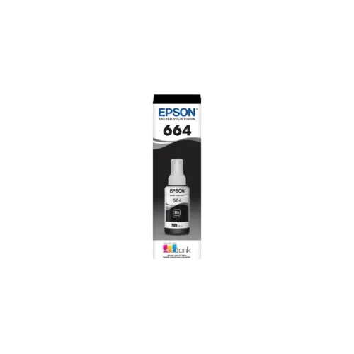 Botella tinta Epson T664 T664120-AL negro EcoTank original