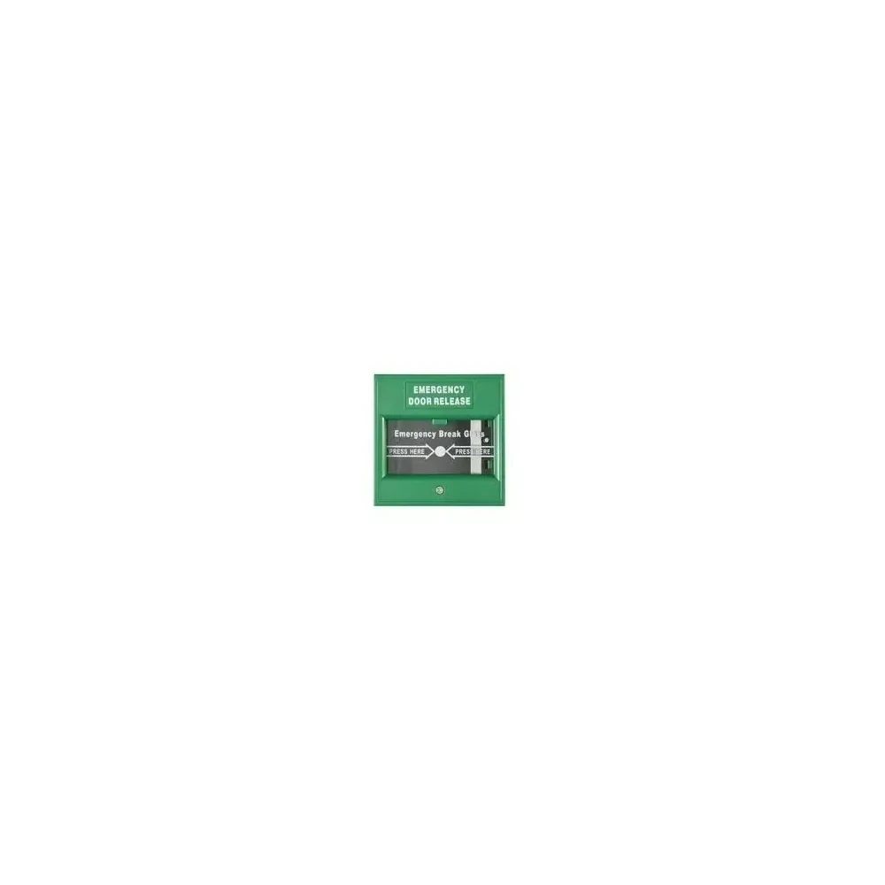 Botón Rompa el Vidrio Hikvision DS-K7PEB Emergencia Seguridad Rojo