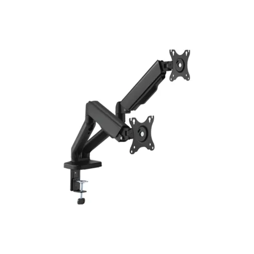 Brazo-doble-para-monitor-XUE-C024-VESA-17-32-resorte-a-gas-1 Soporte VESA Stand Pro ID 2.0 Universal Monitores E-Series Ajustable