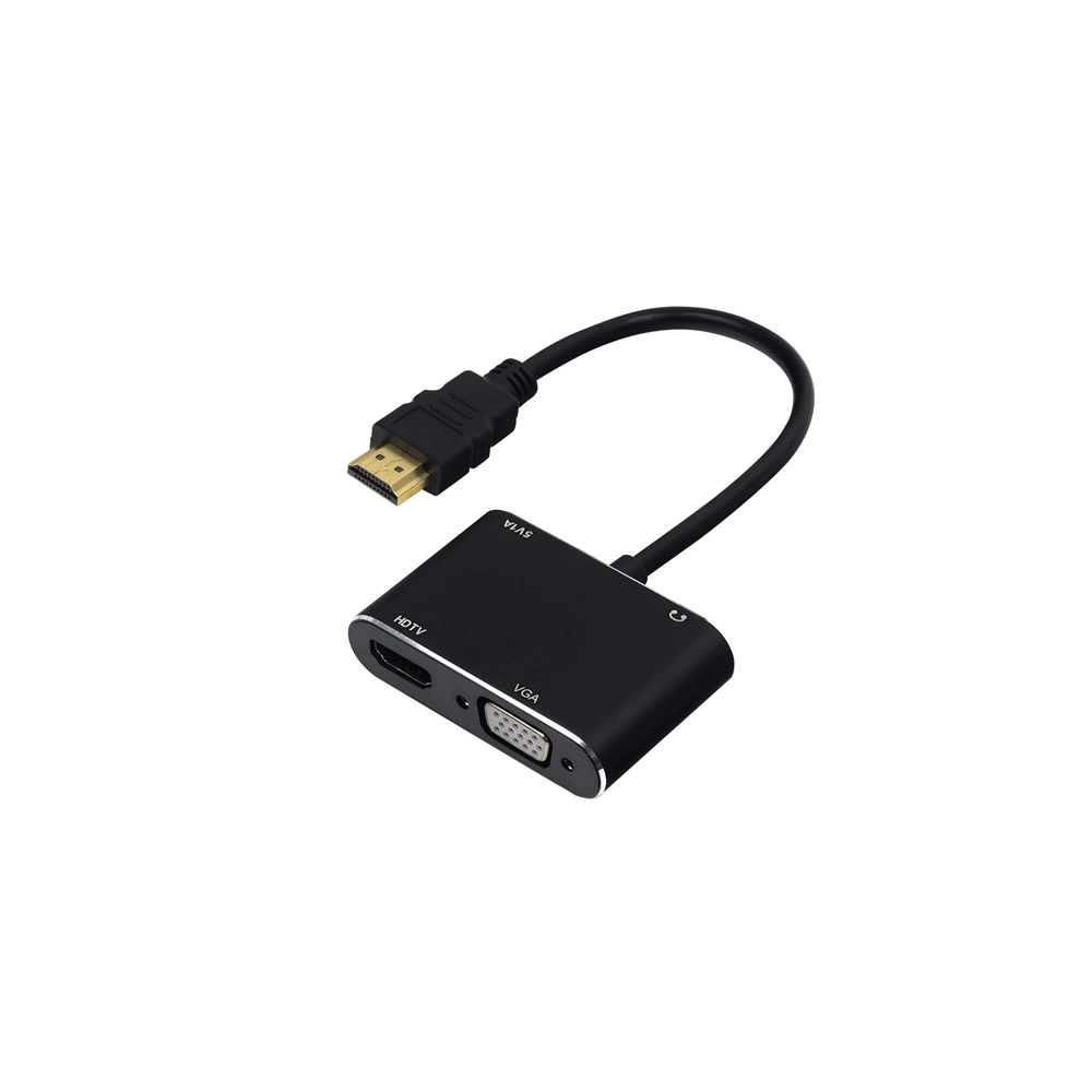 Adaptador  Hdmi A Hdmi+Vga