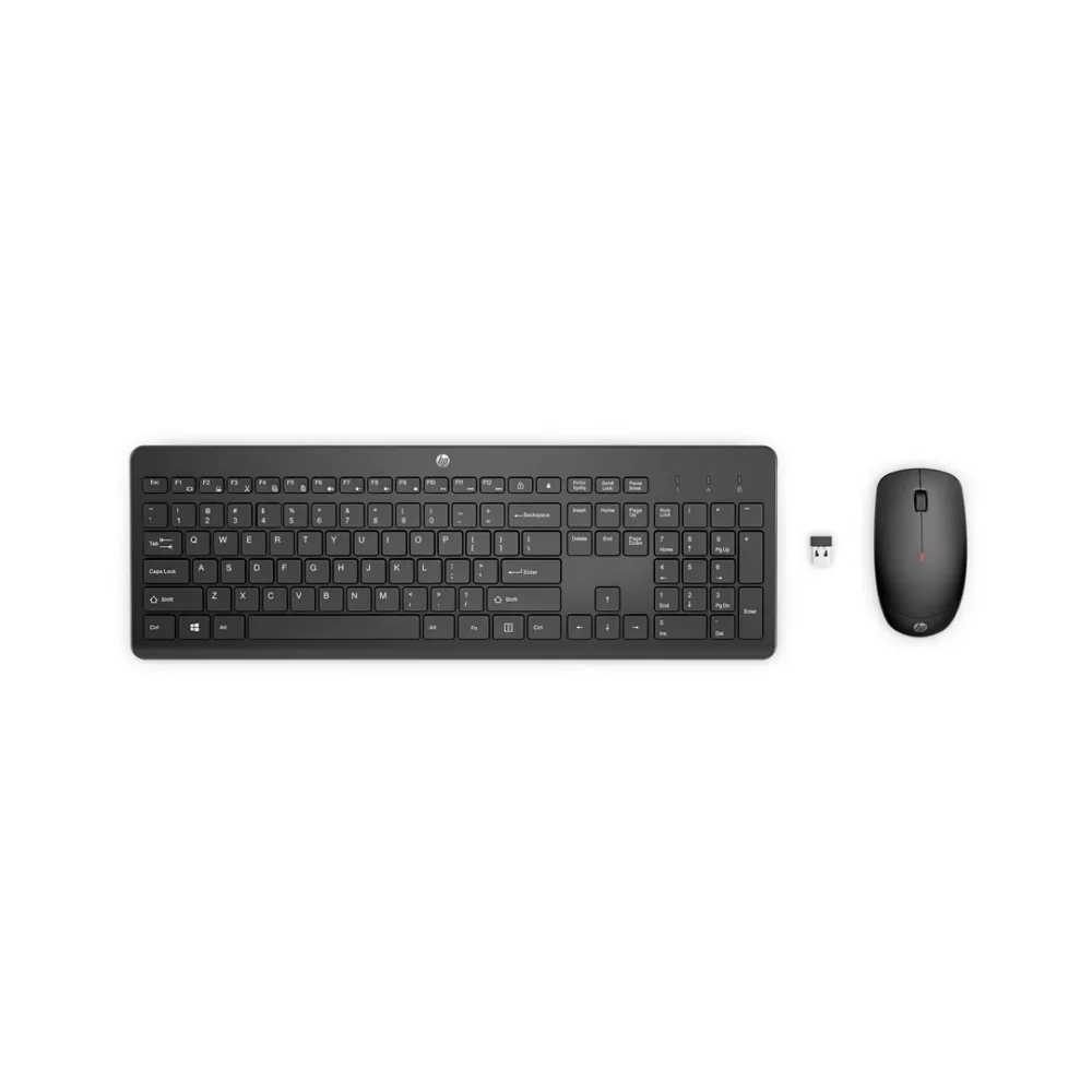 Combo teclado y mouse HP 230 18H24AA inalámbrico 2.4GHz oficina