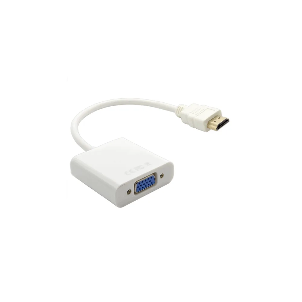 Convertidor HDMI a VGA HDMI VGA 1 con audio y cable plug a plug