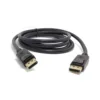 Cable DisplayPort a DisplayPort 1.5Mts 4K Puntas Doradas Premium