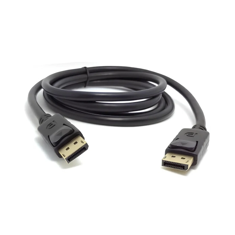 Cable DisplayPort a DisplayPort 1.5Mts 4K Puntas Doradas Premium