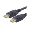 Cable DisplayPort a DisplayPort 1.5Mts 4K Puntas Doradas Premium
