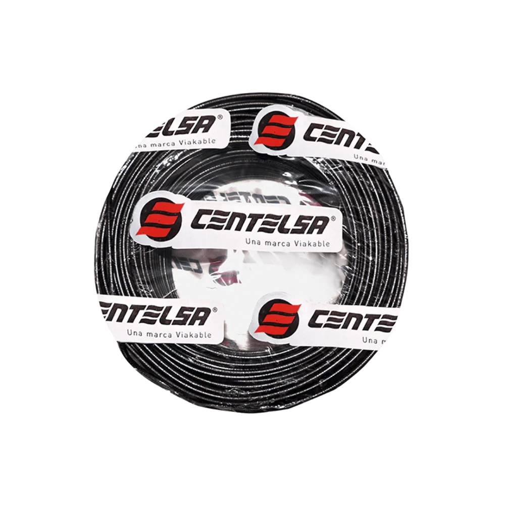 Cable Duplex #16 300V Negro Centelsa Alta Resistencia Eléctrica