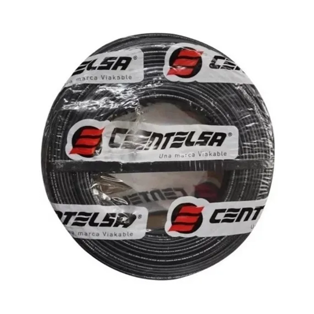 Cable Dúplex #18 300V Negro Cent por Metro Seguridad y Versatilidad