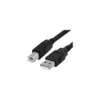 Cable Impresora 1.5M Jaltech USB 2.0 Alta Compatibilidad y Resistencia