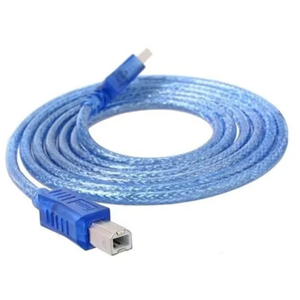 Cable Impresora Blindado 5M Alta Velocidad Protección EMI
