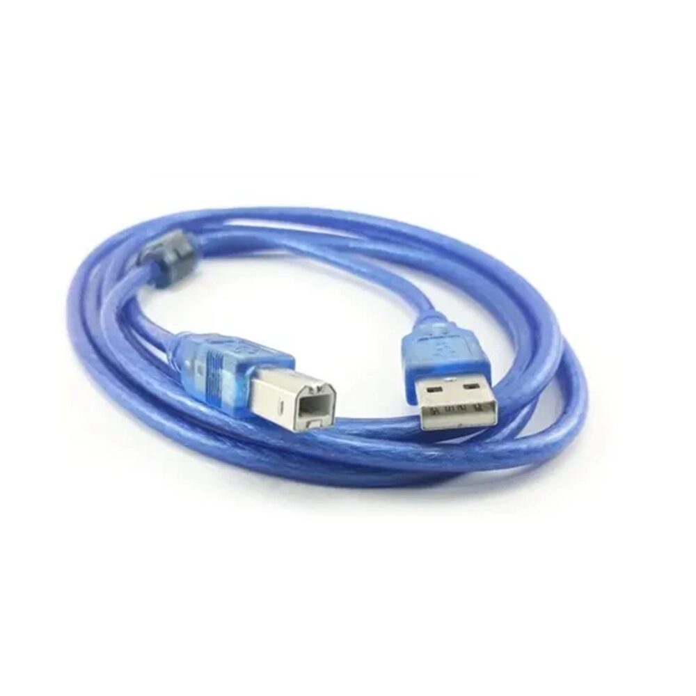 Cable Impresora Blindado 5Mts Jaltech Resistente Interferencias