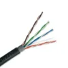 Cable UTP Cat 5E Exterior 305Mts SAT Doble Chaqueta Cobre Sólido
