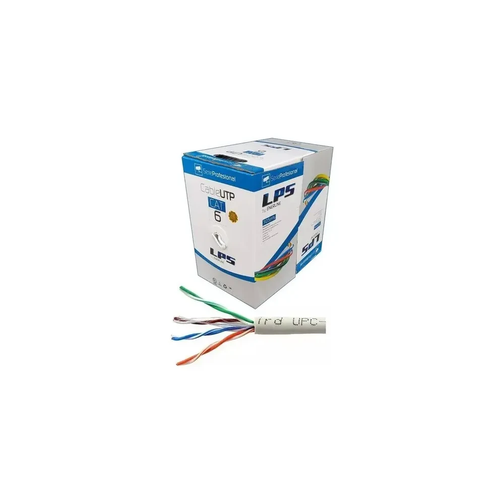 Cable UTP Cat6 305Mts Interior Lpsenerline Redes Alta Velocidad