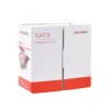 Cable UTP Cat6 Hikvision 100% Cobre 305 m Interior Calibre 23 AWG