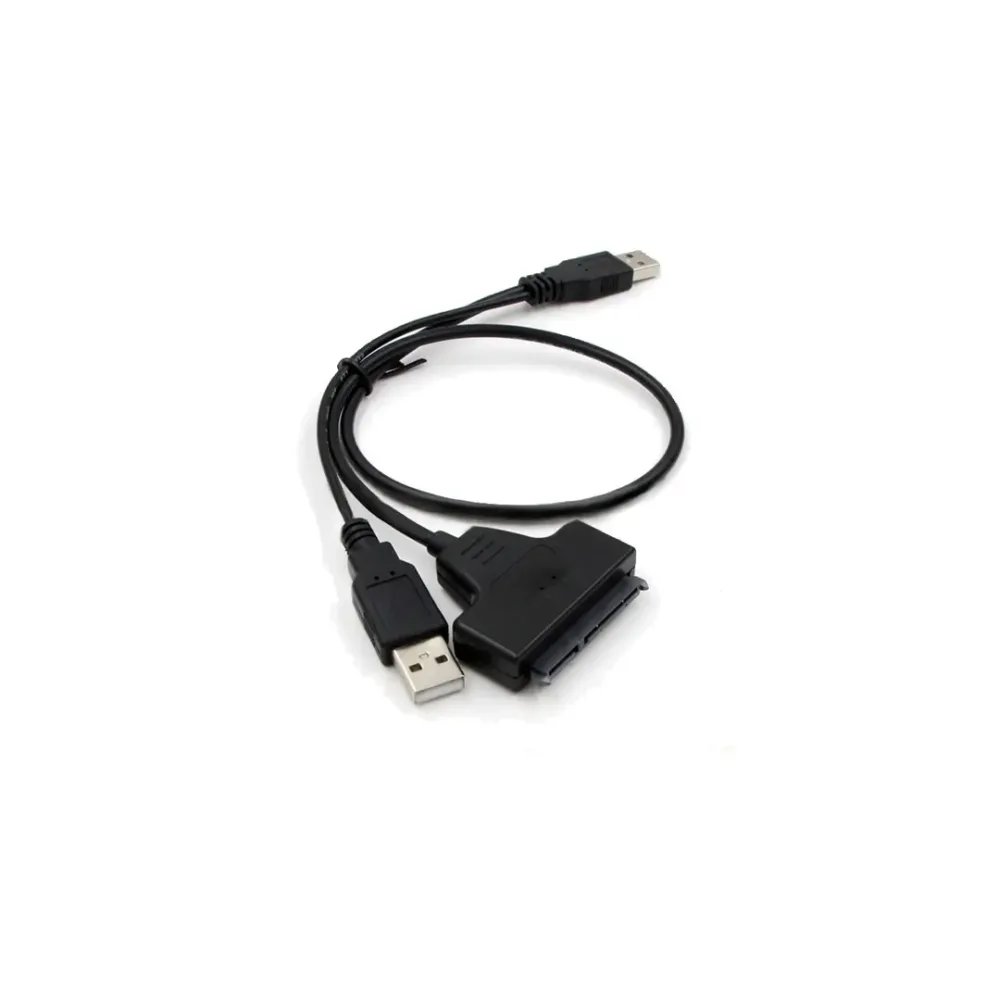 Cable adaptador SATA a 2 USB B444 2.5" para discos externos