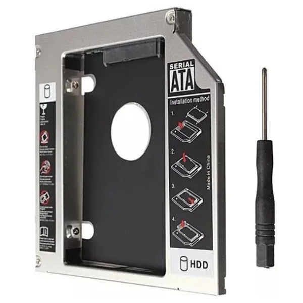 Caddy Disco Duro 2.5 Pulgadas 9.5mm Universal Expansión Laptop