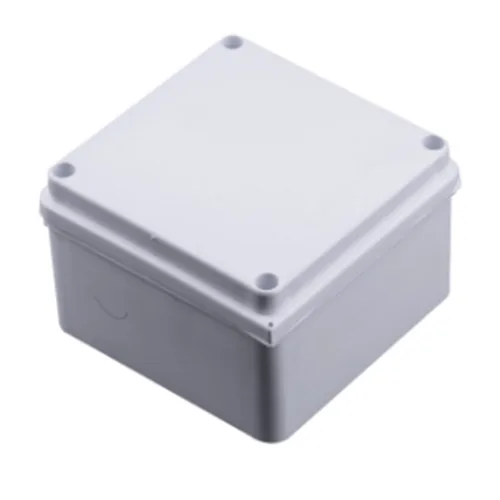 Caja de Paso 10x10x8cm IP40 Línea Básica Refuerzo Metálico