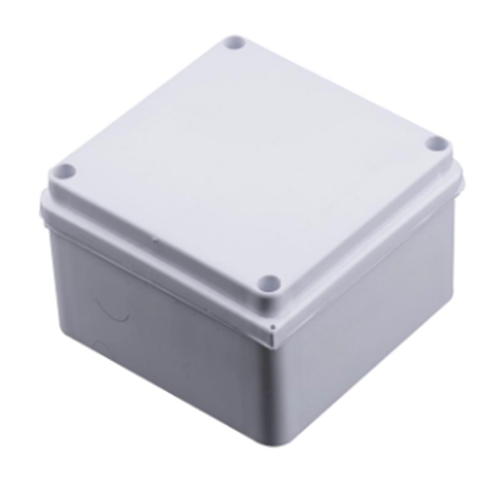 Caja de Paso 10x10x8cm IP40 Línea Básica Refuerzo Metálico