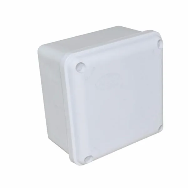 Caja de Paso 10x10x8cm IP40 Línea Básica Refuerzo Metálico