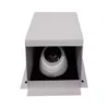 Caja Para Cámara Tipo Domo 14x10x9cm Aluminio Protección Exterior