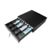 Cajón Monedero Mediano Microswitch 24V Metálico Seguridad POS