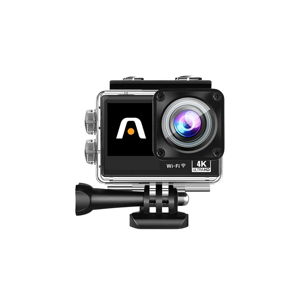 Cámara de acción Argom Epic 85 4K UHD con pantallas duales