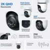 Cámara WiFi Tapo C520WS 2K QHD exterior 360° visión color nocturna
