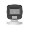 Cámara bala HiLook THC-B127-LPS blanca 2MP exterior con micrófono
