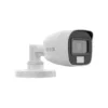Cámara bala HiLook THC-B127-LPS blanca 2MP exterior con micrófono
