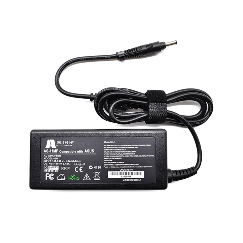 Cargador Asus Mini 19V 3.42A 65W Punta 4.0x1.0 Premium Compacto