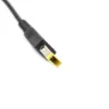 Cargador Lenovo 20V 4.5A punta USB rectangular premium cable plano