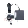 Cargador Asus 19V 2.37A Jaltech Punta L Negra Cable Plano