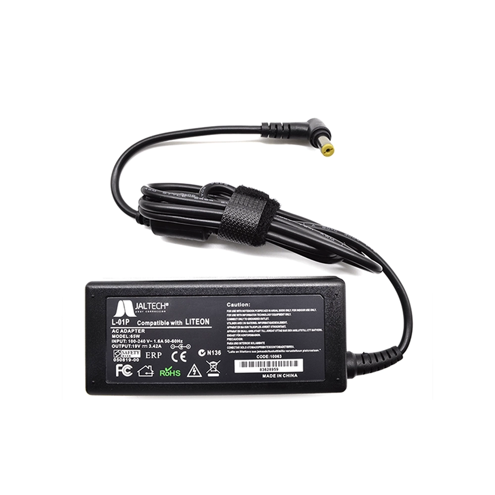 Cargador Premium Acer 19V 3.42A Punta 5.5x1.7L Amarilla Alta Durabilidad