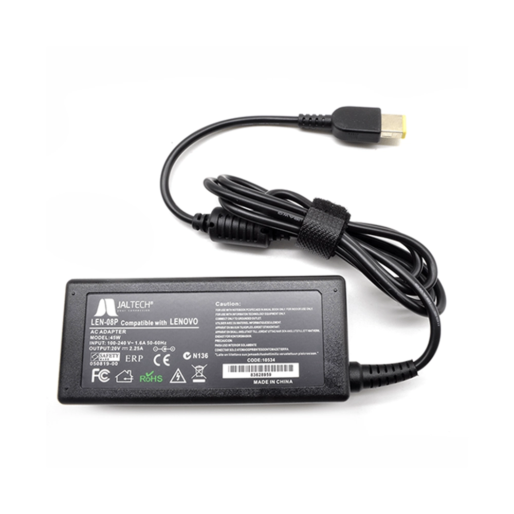 Cargador Lenovo 20V 2.25A USB 45W Alta Calidad Premium