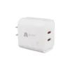 Cargador GaN 65W Cable Tipo C a Tipo C Carga Rápida QC 1 Metro
