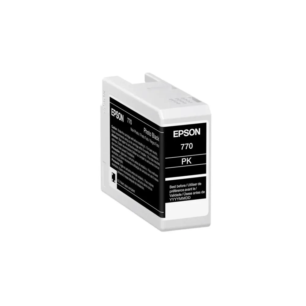 Cartucho Tinta Epson T770 Negro Fotográfico 25 ml UltraChrome