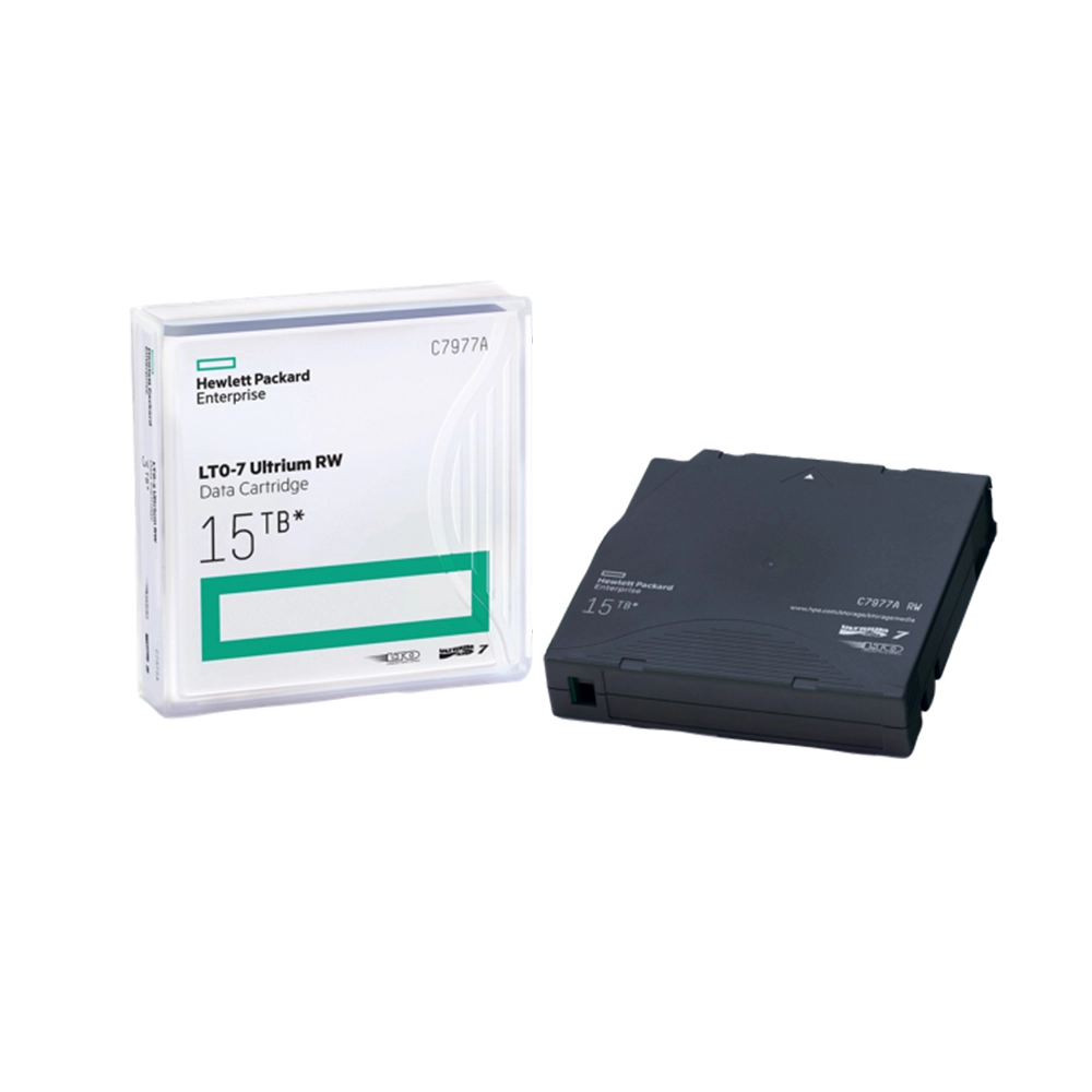 Cartucho Datos HPE LTO-7 Ultrium 15TB RW Almacenamiento Seguro
