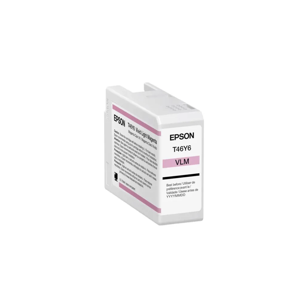 Cartucho de Tinta Epson T46Y Magenta Claro 50 ml UltraChrome PRO10